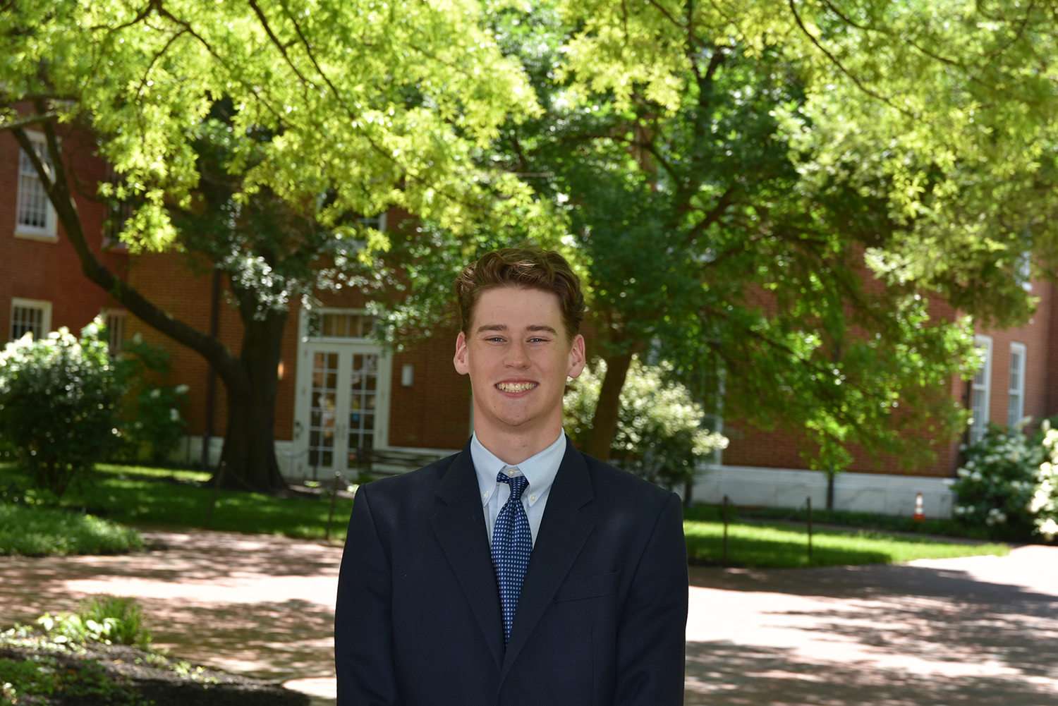 Tanner Baughman received one of 14 coveted spots among 973 applicants for a summer Research Experience for Undergraduates (REU) in nanobiotechnology at Johns Hopkins University, Baltimore