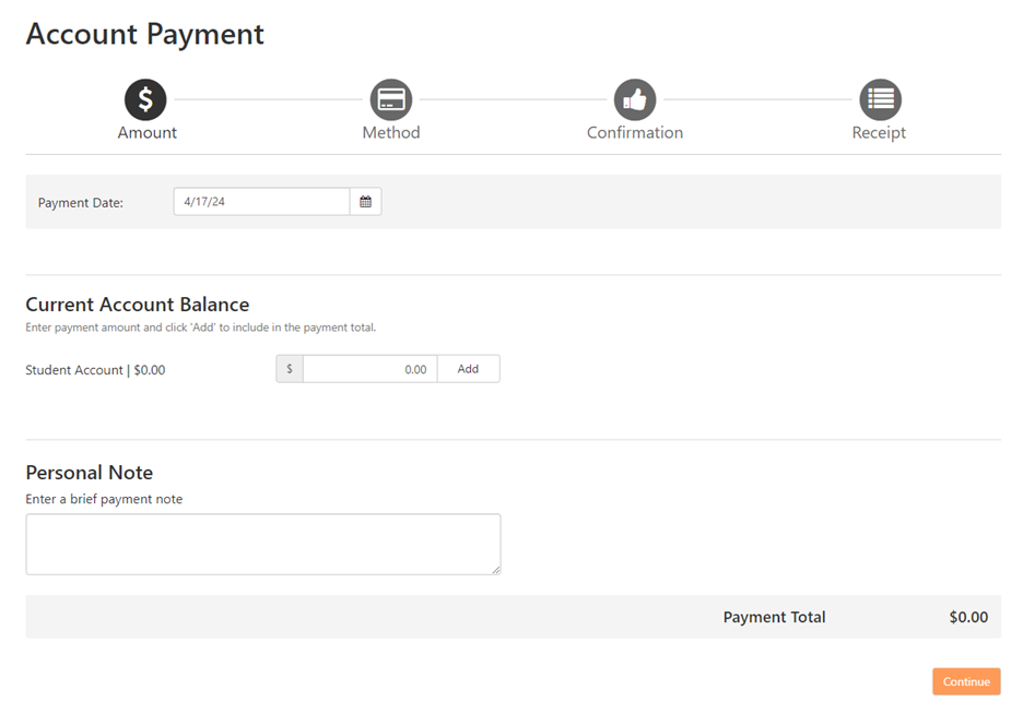 Payment portal sample image7