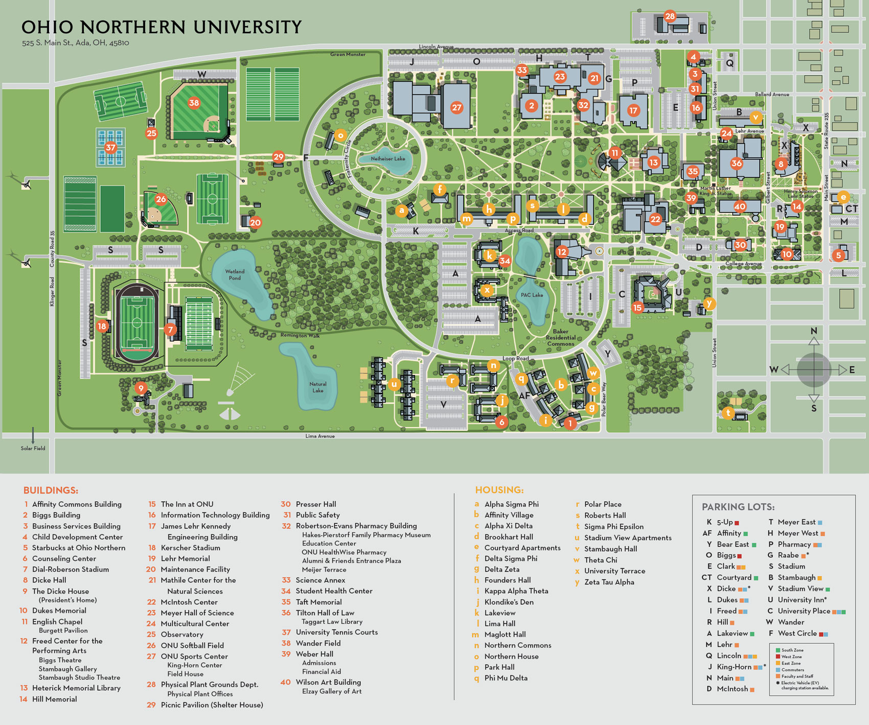 Campus Map 21