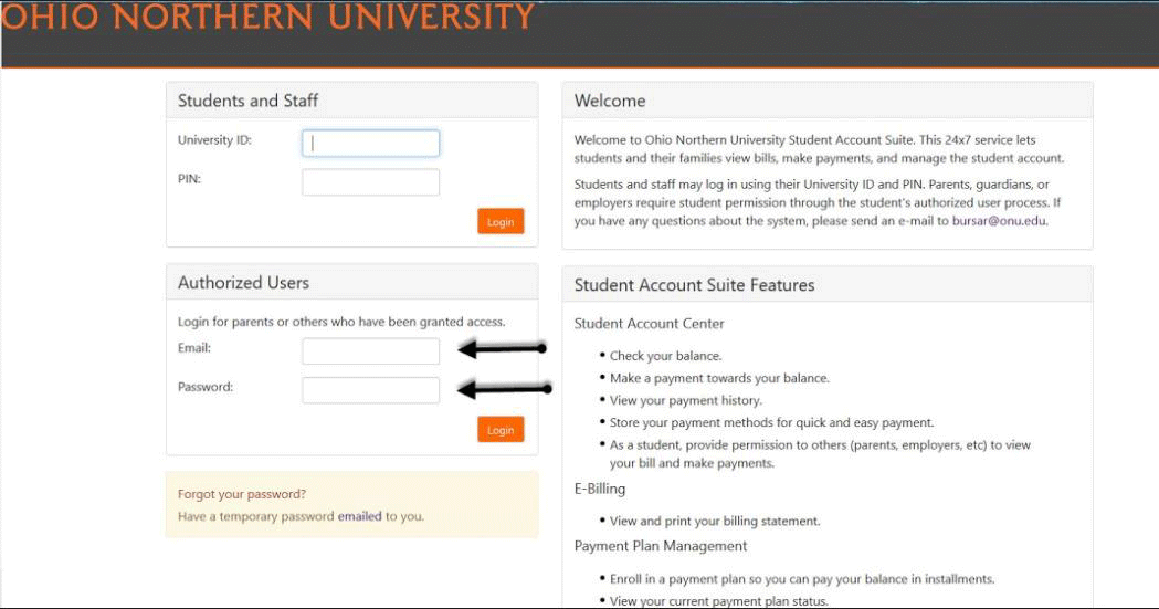 Payment portal sample image1
