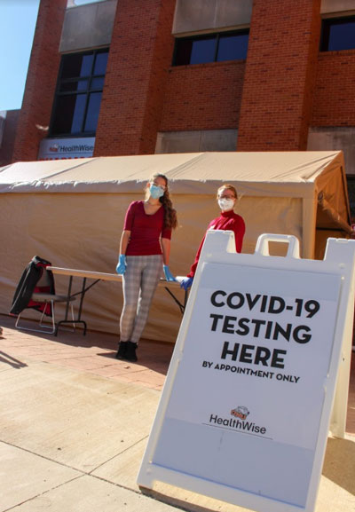 Covid 19 testing site