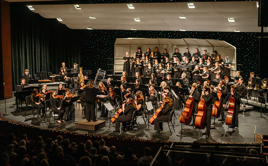 One of the Freed performances, Choir and Orchestra 41