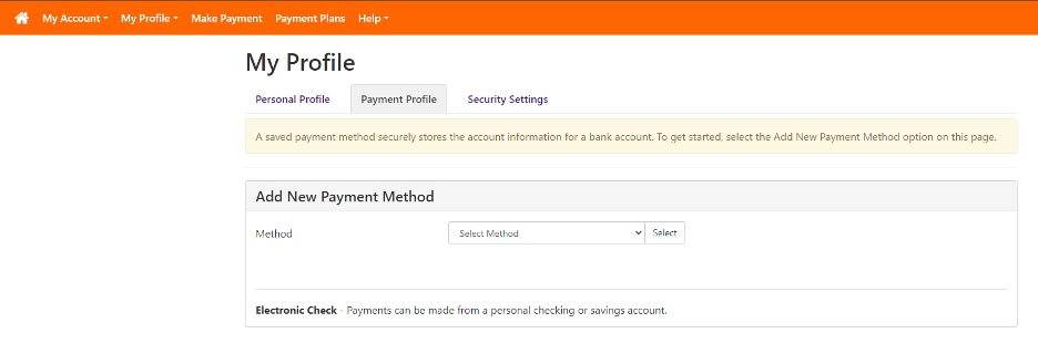Payment portal sample image6