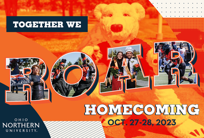 Homecoming website graphic