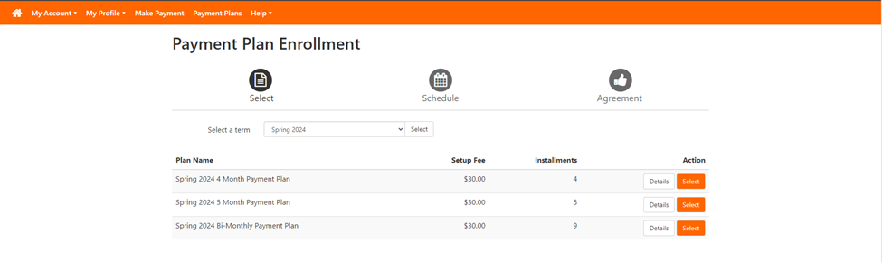 Payment portal sample image9