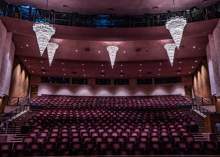 Photo of the inside of Theater