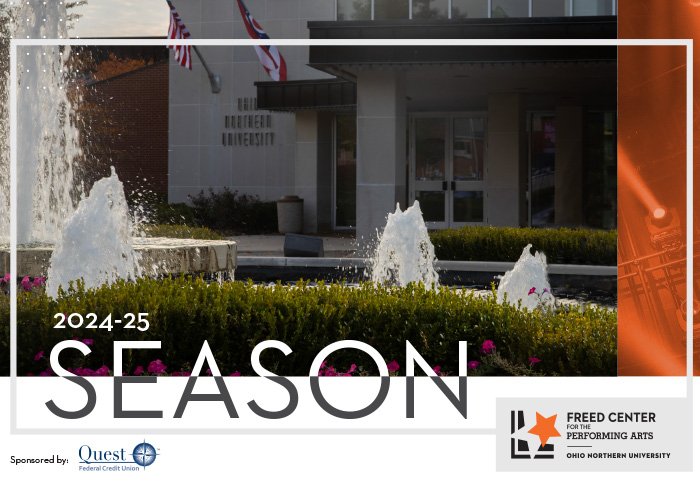 Freed Center Season graphic