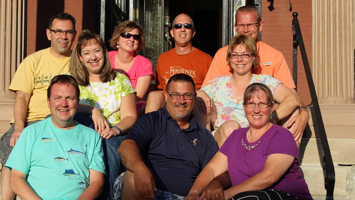 Photo of ONU friends at 2015 Louisville Trip