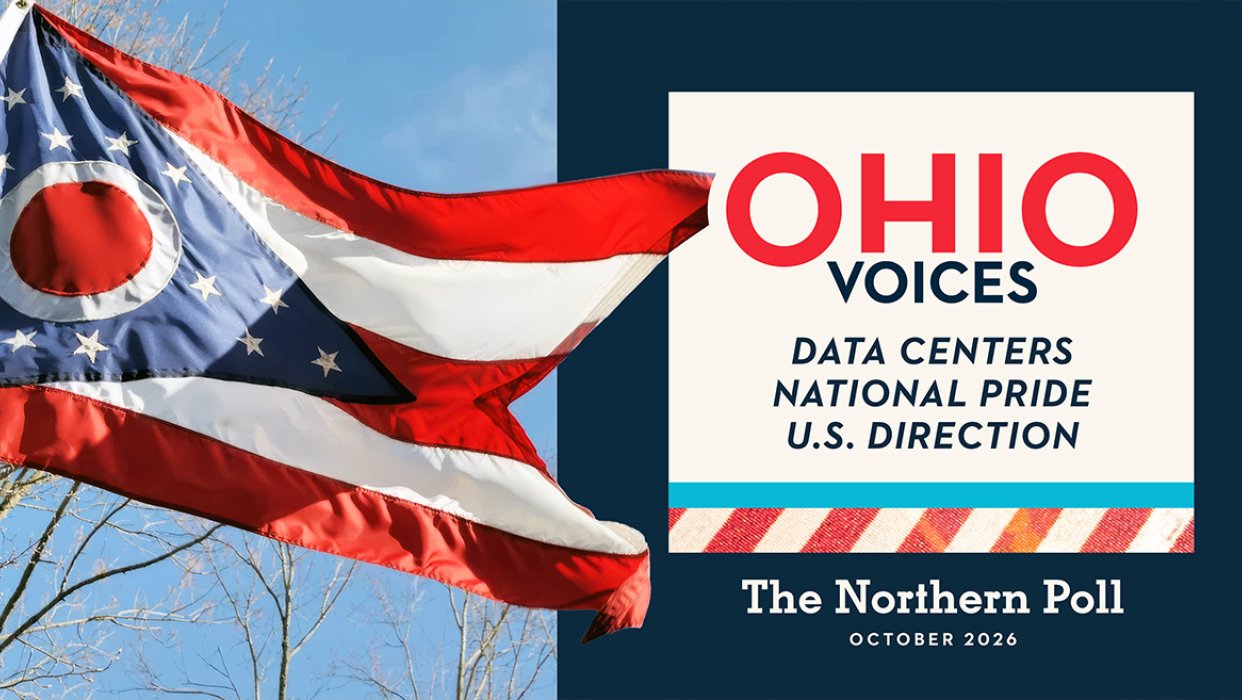ONU Graphic that says The Northern Poll - institute for civics and public policy - October 2026