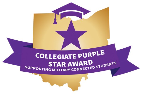 News Article Image - Ohio Northern named a Purple Star Campus for supporting military students