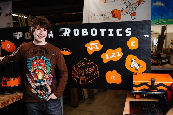 News Article Image - Finding his footing, engineering his future