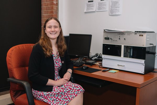 News Article Image - Claire Miller, ONU psychology student involved in behavioral and PTSD research, named Goldwater Scholar