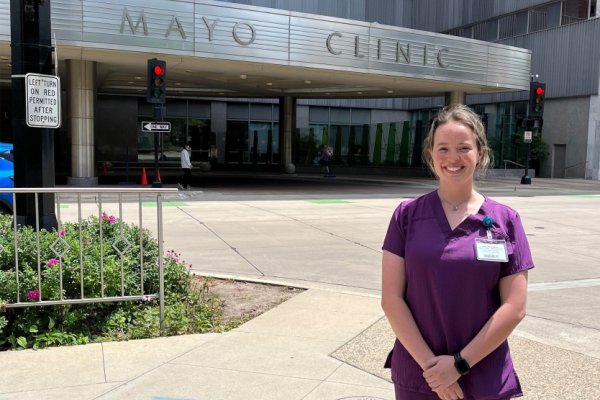 News Article Image - Sullivan stands out as first ONU MLS student to land Mayo Clinic internship
