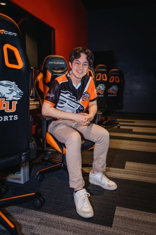Photo of Ken in esports gaming chair