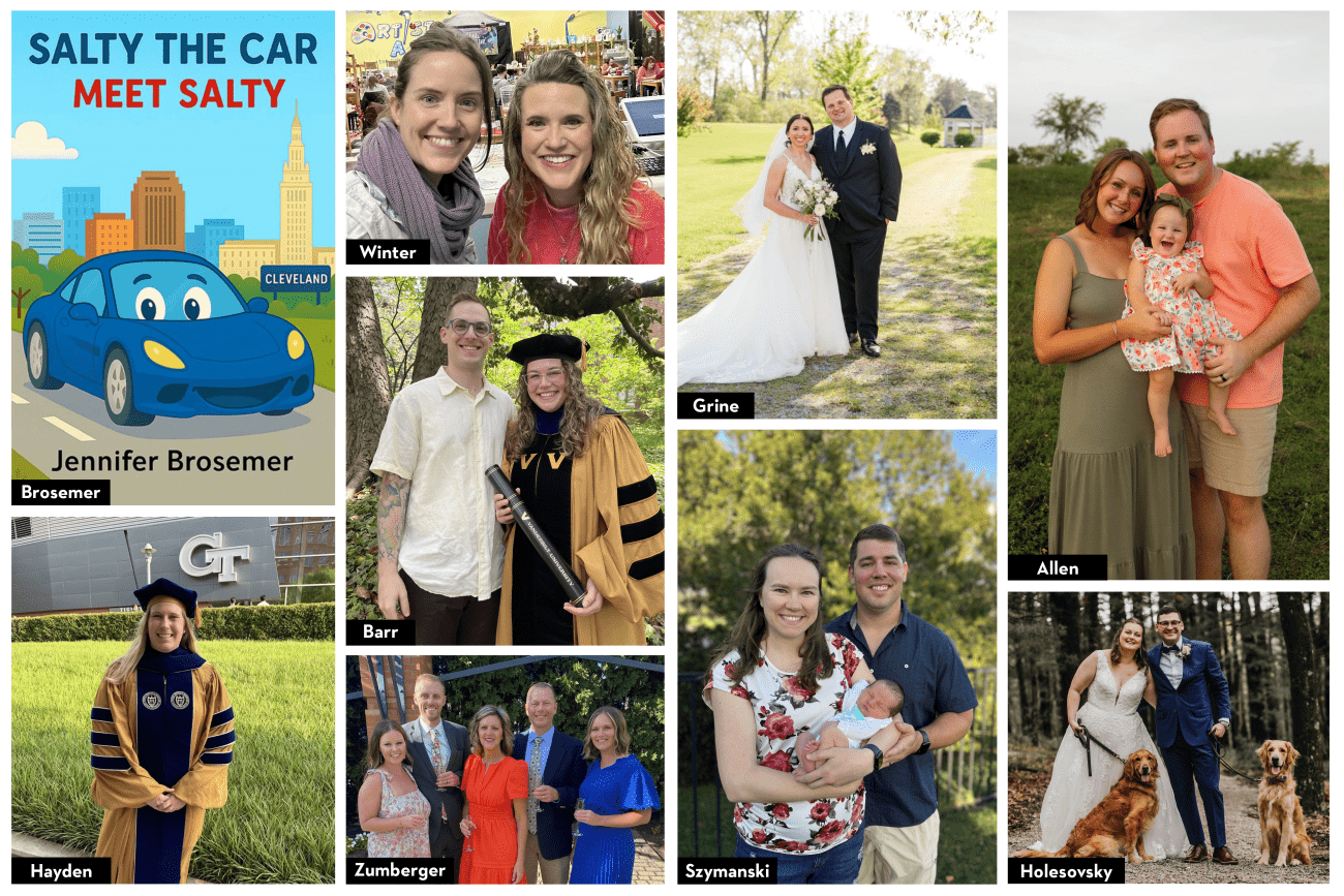 Photos submitted for classnotes of events happening