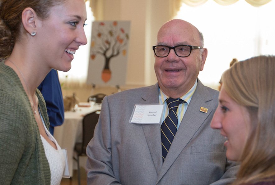 Ron Woofter supports ONU students with a charitable gift annuity Ohio