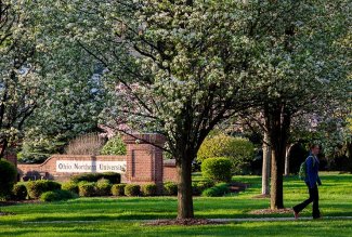 Campus scenery shot