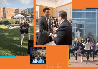 College of Business photo collage