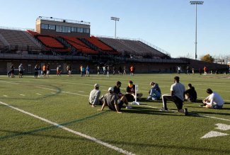 Students participate in on of the ONUnity events in fall 2020