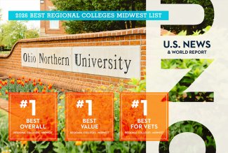 Graphic Composite of US News and World Report 2026 Best Regional Colleges Stats