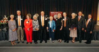 Group photo from lehr dinner
