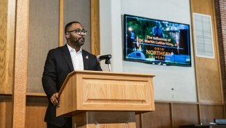 Photo of MLK speaker