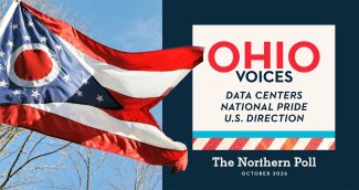 ONU Graphic that says The Northern Poll - institute for civics and public policy - October 2026