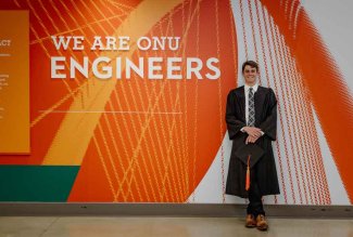 Ohio Northern University '22 graduate Andrew Cochran.