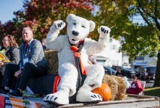 Klondike at Ohio Northern University's 2022 Homecoming parade.