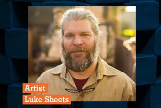 Ohio Northern University art and design professor Luke Sheets.