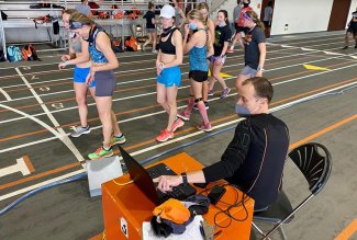 ONU track and field use the OnPace system to train runners