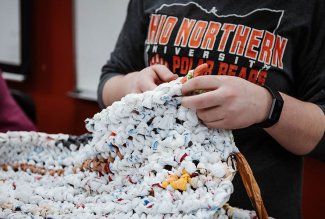 ONU plarn mat project