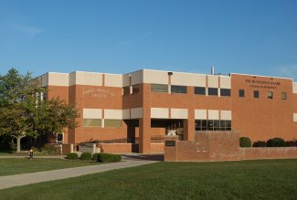 Photo of the front of the Pharmacy building