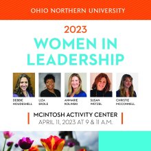 Women in Leadership infographic