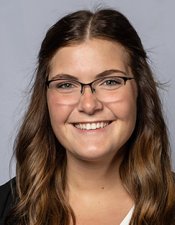 Photo of Emma Biller: Focused on data