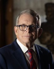 Photo of Gov. Mike DeWine, JD ’72