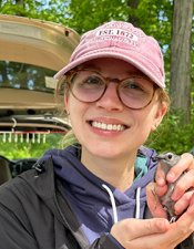 Photo of Cora Neville: REU at Michigan State’s Kellogg Biological Station