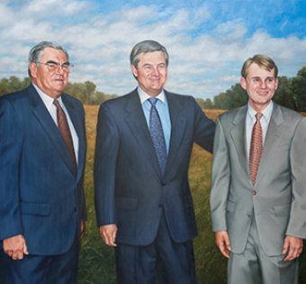 ONU patrons, the Dicke family